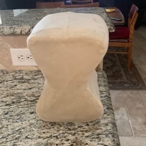 Memory Foam between the knees pillow with removable and washable cover.